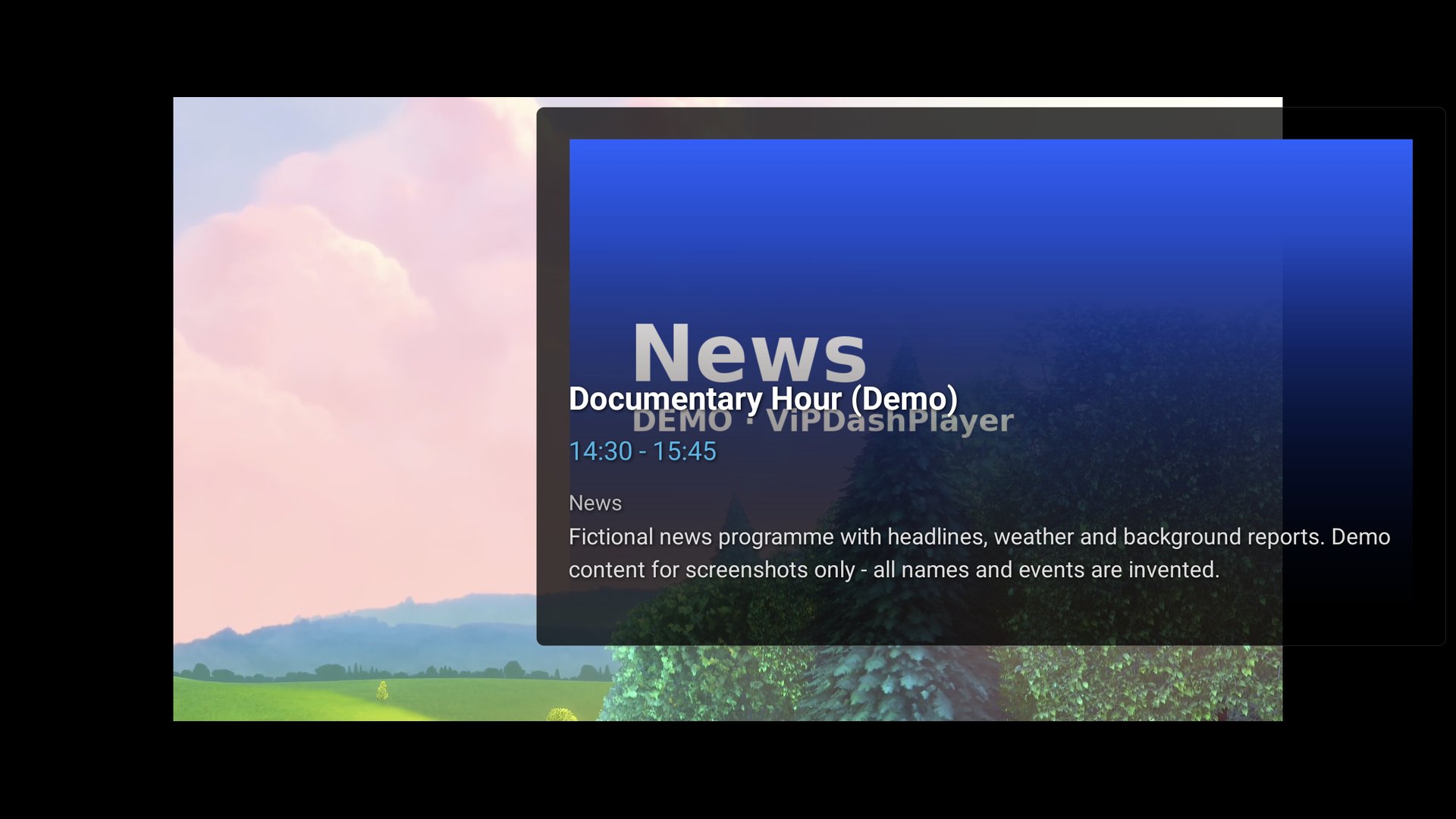 ViPDashPlayer Screenshot 1